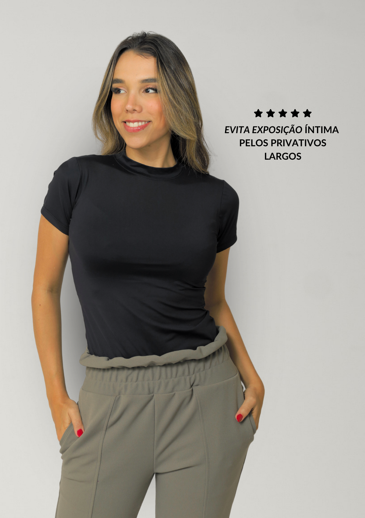 Underscrub Gola O - Preta